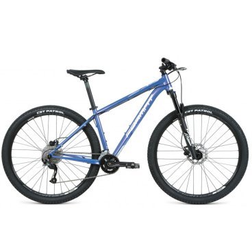 Горный велосипед FORMAT 1214, 27,5", 18 скорость, синий, 2020-2021, VX23018