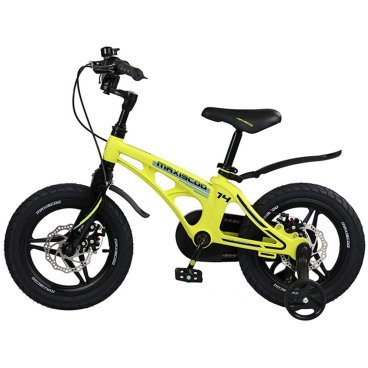 Детский двухколесный велосипед MAXISCOO "Cosmic" Делюкс Плюс, 14", 2023, MSC-C1422D