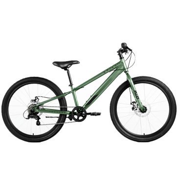 Подростковый велосипед FORWARD SPIKE 24 D, 24", 7 скоростей, 2023, VX23357