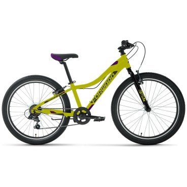 Фото Подростковый велосипед FORWARD TWISTER 24 1.0, 24", 7 скоростей, 2023, VX23386