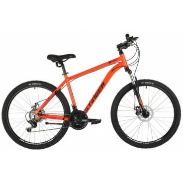 Фото Горный велосипед STINGER 26" ELEMENT EVO оранжевый, алюминий, размер 18, 2022, VX46758