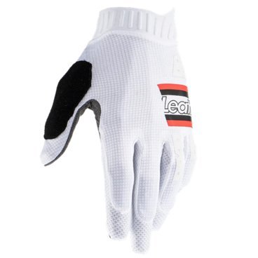 Велоперчатки подростковые Leatt MTB 1.0 GripR Junior Glove, White, 2023, 6023046702