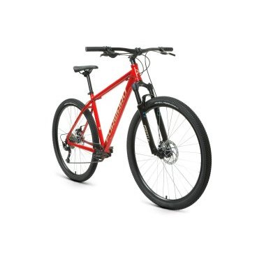 Фото Горный велосипед FORWARD BURAN 29 2.0 DISC, красный/бежевый, 2021, VX23117