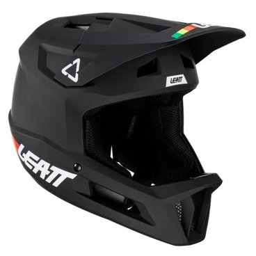 Велошлем подростковый Leatt MTB Gravity 1.0 Junior Helmet, Black, 2023, 1023014350