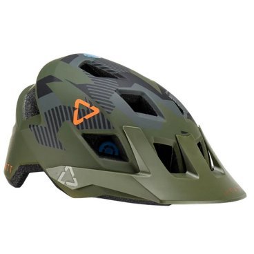 Фото Велошлем подростковый Leatt MTB All Mountain 1.0 Junior Helmet, Camo, 2023, 1023016050
