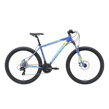 Фото Горный велосипед Stark Hunter 27.2 D, насыщенный синий/голубой металлик, 2023, HQ-0009927