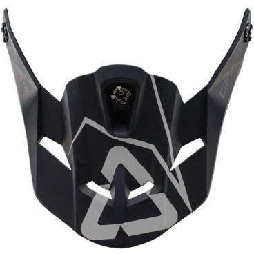Козырек к шлему Leatt GPX 6.5 Visor, Carbon/Silver, размер: OS, 2019, 4017110711