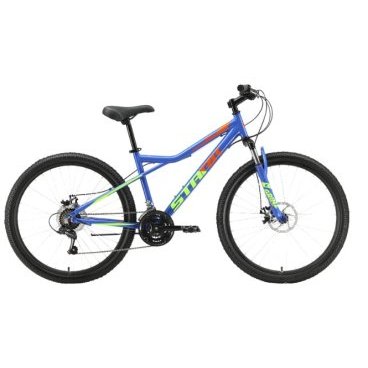 Горный велосипед Stark Slash 26.1 D насыщенный синий/горчичный, 2023, HQ-0009967