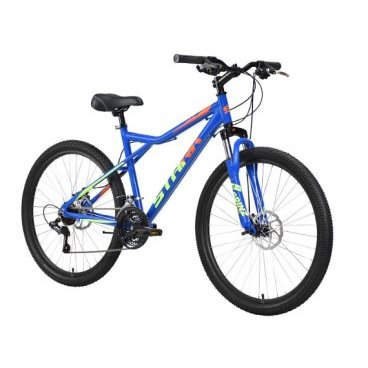 Горный велосипед Stark Slash 26.1 D насыщенный синий/горчичный, 2023, HQ-0009967