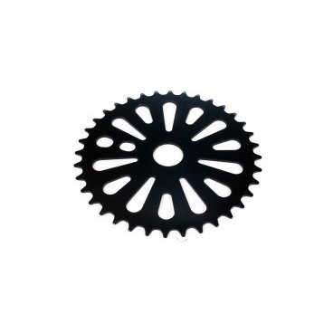 Фото Звезда велосипедная передняя TRIX, BMX, 36 зубов, 1/2 х 1/8", черная, SXH-OP105