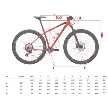Велосипед MTB Wilier 503X RACE XT1X12 MT501 REBA, M, 2023, E224XC5B