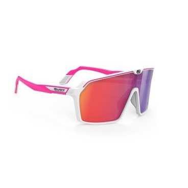 Очки Rudy Project SPINSHIELD White/Pink Fluo Matt - Multilaser Red, SP723858-0004