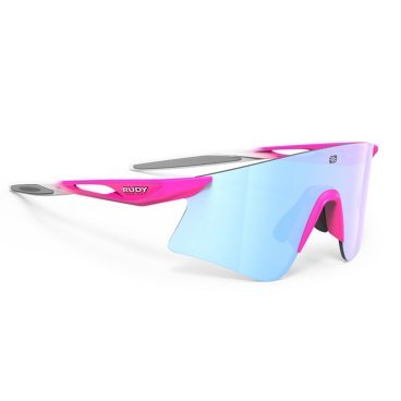 Фото Очки велосипедные Rudy Project ASTRAL, Pink Fluo Fade Gloss - Multilaser Ice, SP886890-0000