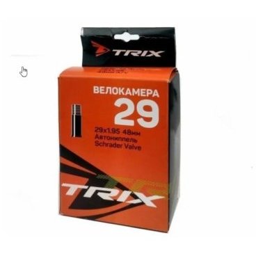 Велокамера TRIX 29"х 1.95/2.125 AV 48 мм, TBTX-29-195AV48