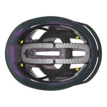 Велошлем SCOTT Arx Plus (CE) prism green/purple S(51-55), ES288584-6916