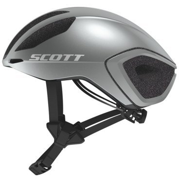 Велошлем SCOTT Cadence Plus (CE), vogue silver/reflective grey, 2023, ES288581-6513