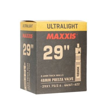 Камера велосипедная MAXXIS ULTRALIGHT 29X1.75/2.4 (44/61-622) 0.6 LSV48 (B-C), EIB00140500