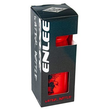 Велобутылка Enlee RR-20 Girl Red, 0.6 л, красная, ARV000241