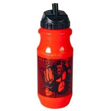 Фото Велобутылка Enlee RR-20 Gorilla Red, 0.6 л, красная, ARV000237