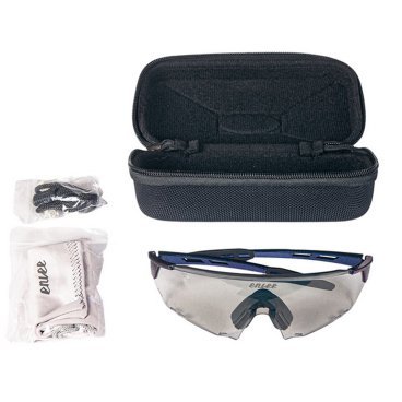 Очки солнцезащитные Enlee E-500.1, фотохромные линзы, фиолетово-синяя оправа, ARV000493