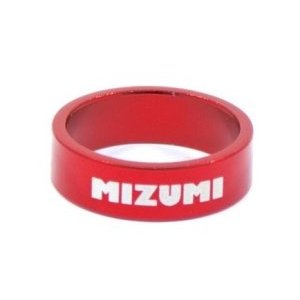 Кольцо проставочное Mizumi, для выноса, высота 10 мм, алюминий, красный, MZM-10-RED